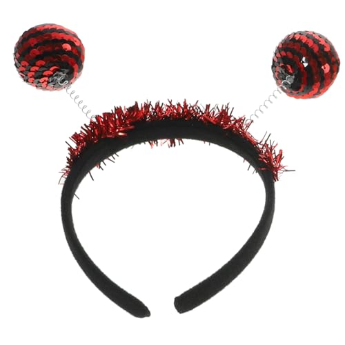 ARTSEWPLY Halloween Haarreif für Erwachsene mit Pailletten Marienkäfer Kugel Karneval Stirnband Party Kopfschmuck Einfach zu Tragen Geeignet für Halloween Karneval und Festliche Anlässe ARTSEWPLY Halloween Haarreif für Erwachsene mit Pailletten Marienkäfer Kugel Karneval Stirnband Party Kopfschmuck Einfach zu Tragen Geeignet für Halloween Karneval und Festliche Anlässe von ARTSEWPLY