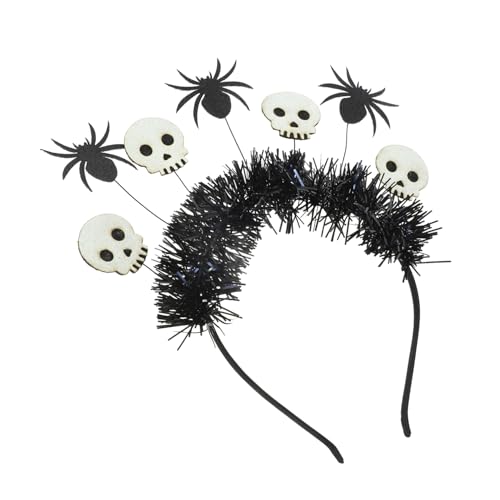 ARTSEWPLY Halloween Haarschmuck Stirnband Leichtes Formstabiles Halloween Headpiece für Party Kostüm Tag der Toten Thema Braut Zubehör ARTSEWPLY Halloween Haarschmuck Stirnband Leichtes Formstabiles Halloween Headpiece für Party Kostüm Tag der Toten Thema Braut Zubehör von ARTSEWPLY