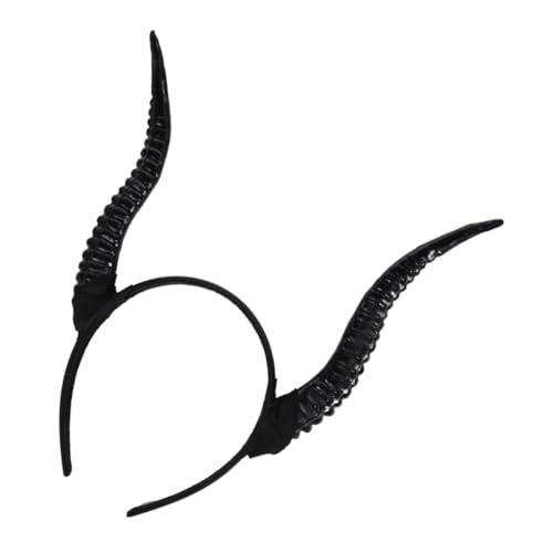 ARTSEWPLY Halloween Hörner Haarreif Schwarz Leichte Bequeme Kopfbedeckung für Damen Vielseitig Einsetzbar bei Halloween Cosplay Mottoparty und Karneval Einheitsgröße für Teenager und ARTSEWPLY Halloween Hörner Haarreif Schwarz Leichte Bequeme Kopfbedeckung für Damen Vielseitig Einsetzbar bei Halloween Cosplay Mottoparty und Karneval Einheitsgröße für Teenager und von ARTSEWPLY
