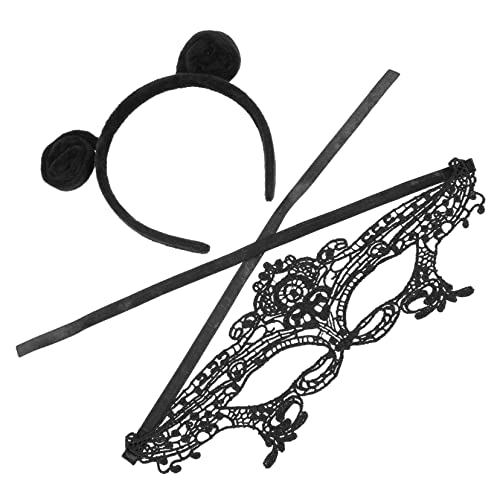 ARTSEWPLY Halloween Kostüm Teiliges mit Schwarzem Antennen Haarreif und Eleganter Damen Maske Leichtes Party Accessoire für Halloween Karneval Kostümparty und Cosplay Unisex und Komfortabel ARTSEWPLY Halloween Kostüm Teiliges mit Schwarzem Antennen Haarreif und Eleganter Damen Maske Leichtes Party Accessoire für Halloween Karneval Kostümparty und Cosplay Unisex und Komfortabel von ARTSEWPLY