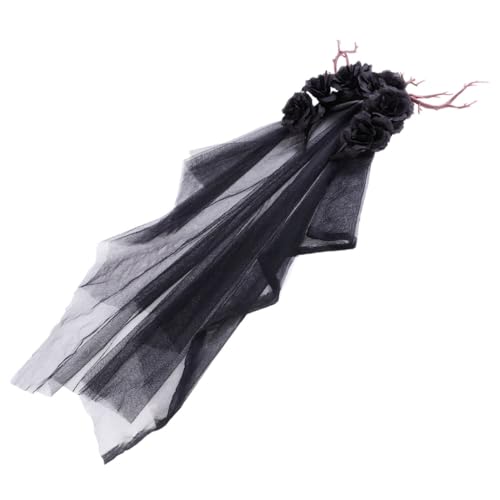 ARTSEWPLY Halloween Stirnband mit Künstlichen Blumen und Ästen Rentier Geweih Haarschmuck aus Stoff Einzigartiges Party Accessoire für Fotos für Halloween und Wald Mottopartys ARTSEWPLY Halloween Stirnband mit Künstlichen Blumen und Ästen Rentier Geweih Haarschmuck aus Stoff Einzigartiges Party Accessoire für Fotos für Halloween und Wald Mottopartys von ARTSEWPLY