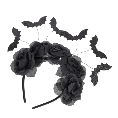 ARTSEWPLY Halloween Stirnband mit Schwarzen Rosen und Spinnenmuster Kreativer Gothic Kopfschmuck für Party Cosplay und Festival Komfortabel Auffälliges Haaraccessoire ARTSEWPLY Halloween Stirnband mit Schwarzen Rosen und Spinnenmuster Kreativer Gothic Kopfschmuck für Party Cosplay und Festival Komfortabel Auffälliges Haaraccessoire von ARTSEWPLY