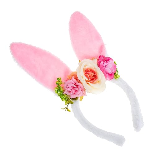 ARTSEWPLY Hasenohr Stirnband elegant Blume klein Ohrenstirnband ausgestopfter Hase Kaninchen Plüsch Hasenohren Haar Stirnband Hasenohren flauschige Hasenohren Große Ohren PE-Schaum Rosa ARTSEWPLY Hasenohr Stirnband elegant Blume klein Ohrenstirnband ausgestopfter Hase Kaninchen Plüsch Hasenohren Haar Stirnband Hasenohren flauschige Hasenohren Große Ohren PE-Schaum Rosa von ARTSEWPLY