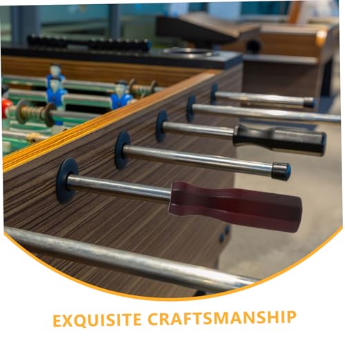 ARTSEWPLY Holzgriff Tischfußball Ersatzgriff mit Rutschfester Oberfläche Ergonomisch Antiskid Komfortabel Einfache Montage für Soccer Tischkicker Zubehör Langlebige Tischfußballteile von ARTSEWPLY