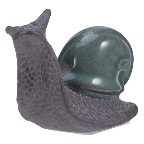 ARTSEWPLY Keramik Schnecken Bonsai Figur Kleine Porzellan Schnecke im Miniatur Landschaftsdesign Platzsparende Desktop Deko für Garten Balkon und Blumentopf Harmonische Natur Darstellung ARTSEWPLY Keramik Schnecken Bonsai Figur Kleine Porzellan Schnecke im Miniatur Landschaftsdesign Platzsparende Desktop Deko für Garten Balkon und Blumentopf Harmonische Natur Darstellung von ARTSEWPLY