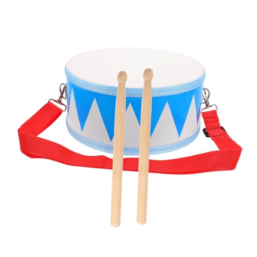 ARTSEWPLY Kindertrommel Holzspielzeug mit Dreiecksmuster Cartoon Design Sicherer Schlagzeug Percussion Snare Drum für Jungen und Mädchen Fördert Frühe Musikerziehung und Rhythmusgefühl ARTSEWPLY Kindertrommel Holzspielzeug mit Dreiecksmuster Cartoon Design Sicherer Schlagzeug Percussion Snare Drum für Jungen und Mädchen Fördert Frühe Musikerziehung und Rhythmusgefühl von ARTSEWPLY