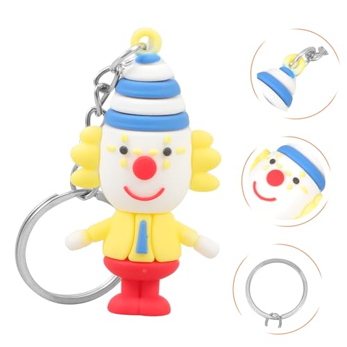 ARTSEWPLY Kleiner Clown Schlüsselanhänger aus Langlebigem und Dekoratives Taschen und Rucksack Accessoire Widerstandsfähig gegen Verblassen und Verformen für Karneval und Partys ARTSEWPLY Kleiner Clown Schlüsselanhänger aus Langlebigem und Dekoratives Taschen und Rucksack Accessoire Widerstandsfähig gegen Verblassen und Verformen für Karneval und Partys von ARTSEWPLY