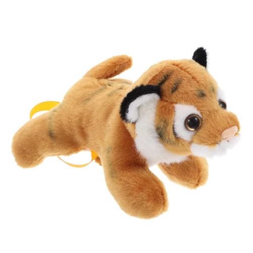 ARTSEWPLY Kuscheliges Tiger Plüschtier Stofftier mit Weichem Fell als Tier Party Favor für Dschungel Mottopartys Niedliches Schulter Tier zum und Dekorieren von ARTSEWPLY