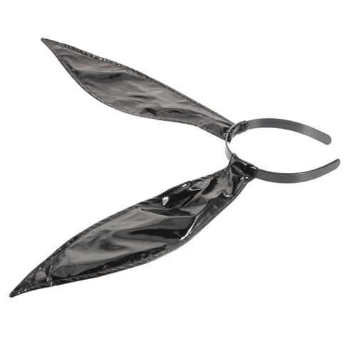 ARTSEWPLY Leder Haarreif mit Hasenohren für Niedlicher Bunny Kopfband für Ostern Cosplay und Partys Komfortabel und Perfektes Accessoire für Festliche Anlässe von ARTSEWPLY