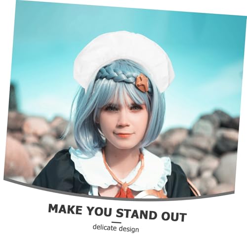 ARTSEWPLY Maid Cosplay Stirnband mit Spitzenrüschen Weißes Haarschmuck Accessoire für Damen Rutschfester Haarreif für Party Festival und Bühnenauftritte ARTSEWPLY Maid Cosplay Stirnband mit Spitzenrüschen Weißes Haarschmuck Accessoire für Damen Rutschfester Haarreif für Party Festival und Bühnenauftritte von ARTSEWPLY