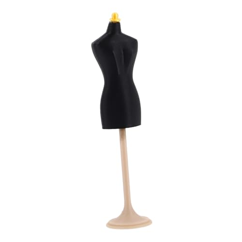 ARTSEWPLY Miniatur Puppenständer Schwarz Verstellbarer Doll Kleidung Display Halter Leichter Puppenhalter für Kinderkleidung Schmuck und Bastelwaren Stabiler Mini Mannequin Puppenhaus ARTSEWPLY Miniatur Puppenständer Schwarz Verstellbarer Doll Kleidung Display Halter Leichter Puppenhalter für Kinderkleidung Schmuck und Bastelwaren Stabiler Mini Mannequin Puppenhaus von ARTSEWPLY