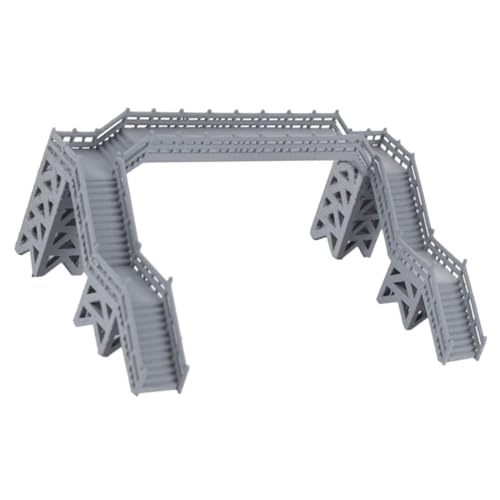 ARTSEWPLY Modell Fußgängerbrücke Kunststoff Miniatur Landschaftsdekoration für Modelleisenbahnen und Sandtische Robustes Design Geeignet für DIY Projekte und Wohnräume ARTSEWPLY Modell Fußgängerbrücke Kunststoff Miniatur Landschaftsdekoration für Modelleisenbahnen und Sandtische Robustes Design Geeignet für DIY Projekte und Wohnräume von ARTSEWPLY