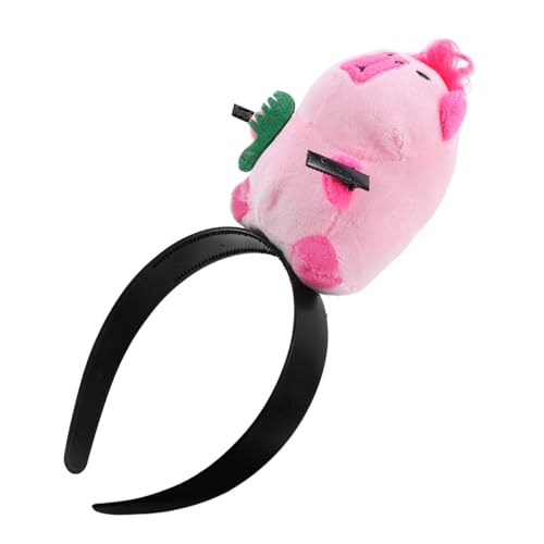 ARTSEWPLY Niedlicher Capybara Haarreif aus Leichtem Vielseitiges Party Accessoire für Bühne Fotos und Alltag Bequemes Strapazierfähiges Stirnband für Damen und Pinkes Cartoon Kostümzubehör ARTSEWPLY Niedlicher Capybara Haarreif aus Leichtem Vielseitiges Party Accessoire für Bühne Fotos und Alltag Bequemes Strapazierfähiges Stirnband für Damen und Pinkes Cartoon Kostümzubehör von ARTSEWPLY