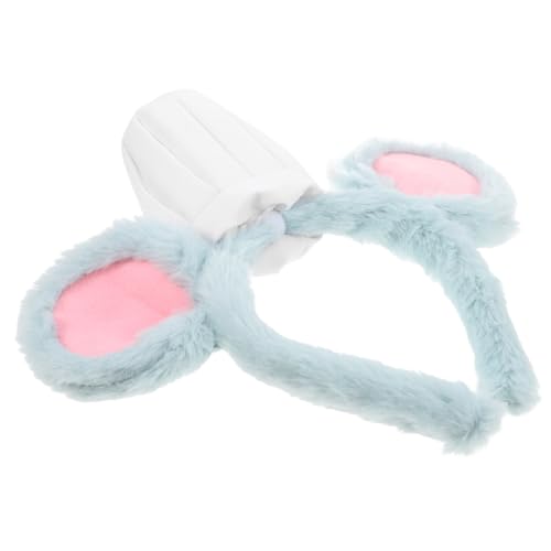 ARTSEWPLY Niedlicher Mäuseohren Haarreif mit Weißer Kochmütze Weiches Bequemes Kostüm Accessoire für Kindergeburtstage Vielseitiger Kopfschmuck für Jungen und Mädchen zum Verkleiden ARTSEWPLY Niedlicher Mäuseohren Haarreif mit Weißer Kochmütze Weiches Bequemes Kostüm Accessoire für Kindergeburtstage Vielseitiger Kopfschmuck für Jungen und Mädchen zum Verkleiden von ARTSEWPLY