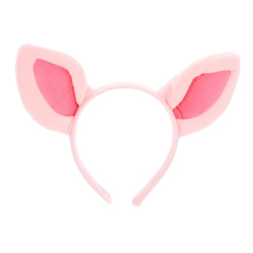ARTSEWPLY Niedliches Schweinchen Haarreif Damen Tierohren Stirnband mit Weich Gepolstertem Metallbügel für Karneval Fasching Halloween Cosplay und Party Accessoire ARTSEWPLY Niedliches Schweinchen Haarreif Damen Tierohren Stirnband mit Weich Gepolstertem Metallbügel für Karneval Fasching Halloween Cosplay und Party Accessoire von ARTSEWPLY