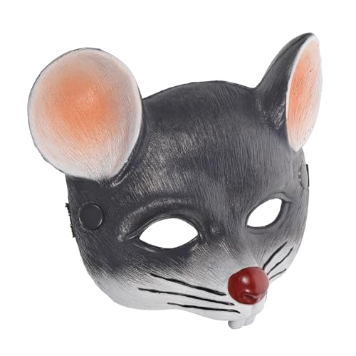 ARTSEWPLY PU Maus Maske Erwachsene Halloween Karneval Party Cospaly Maske Leichte Atmungsaktive Tiergesichtsmaske für Kostümfest und Maskerade ARTSEWPLY PU Maus Maske Erwachsene Halloween Karneval Party Cospaly Maske Leichte Atmungsaktive Tiergesichtsmaske für Kostümfest und Maskerade von ARTSEWPLY