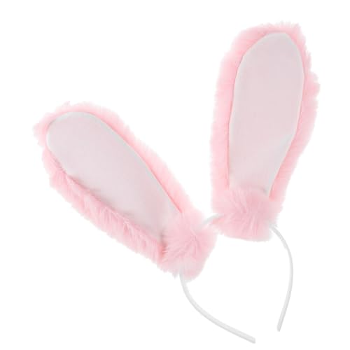 ARTSEWPLY Plüsch Hasenohren Haarreif Bunny Party Headband Weiches Bequemes Frühlings-accessoire für Frauen Cosplay und Kostüm Zubehör für Karneval und Festlichkeiten von ARTSEWPLY