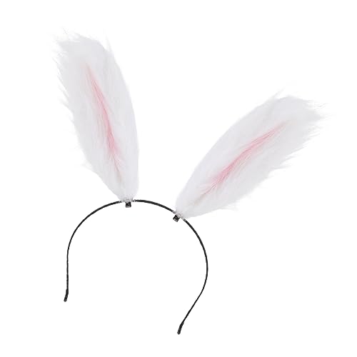 ARTSEWPLY Plüsch Hasenohren Haarreif für Erwachsene und Perfektes Kostümzubehör für Partys Cosplay und Halloween Langlebiges und Design für Unvergessliche Erlebnisse von ARTSEWPLY