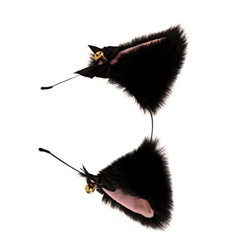 ARTSEWPLY Plüsch Katzenohren Haarreif Schwarzes Stirnband Flauschiges Haarschmuck Accessoire für Damen Mädchen Party Cosplay und Alltag ARTSEWPLY Plüsch Katzenohren Haarreif Schwarzes Stirnband Flauschiges Haarschmuck Accessoire für Damen Mädchen Party Cosplay und Alltag von ARTSEWPLY