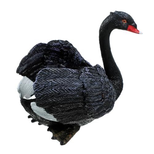 ARTSEWPLY Realistische Schwarze Schwan Skulptur Kleine Gartenfigur Wetterfest Detailreich Lebensecht Gartendekoration für Außenbereich Terrasse Teich ARTSEWPLY Realistische Schwarze Schwan Skulptur Kleine Gartenfigur Wetterfest Detailreich Lebensecht Gartendekoration für Außenbereich Terrasse Teich von ARTSEWPLY