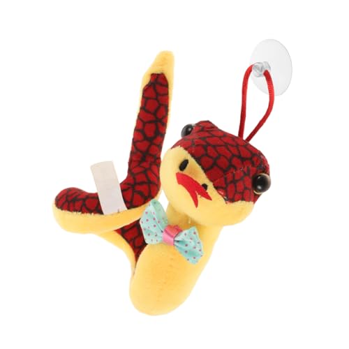 ARTSEWPLY Rotes Jahr der Schlange Maskottchen Plüschschlange Weiches Kuscheltier mit Aufhängeschlaufe Chinesische Neujahrsdekoration Frühlingsfest Glückssymbol ARTSEWPLY Rotes Jahr der Schlange Maskottchen Plüschschlange Weiches Kuscheltier mit Aufhängeschlaufe Chinesische Neujahrsdekoration Frühlingsfest Glückssymbol von ARTSEWPLY
