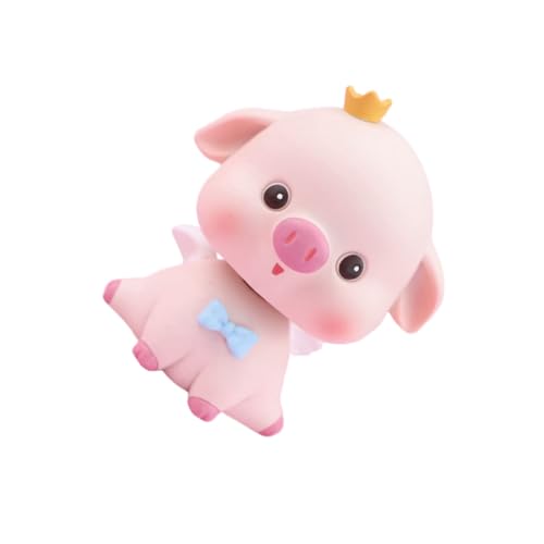 ARTSEWPLY Schüttelndes Desktop Schwein aus Resin Niedliche Wackelkopf Dekoration für Auto und Zuhause Dekoratives Ornament für Büro und Witziges für Freunde und Familie ARTSEWPLY Schüttelndes Desktop Schwein aus Resin Niedliche Wackelkopf Dekoration für Auto und Zuhause Dekoratives Ornament für Büro und Witziges für Freunde und Familie von ARTSEWPLY