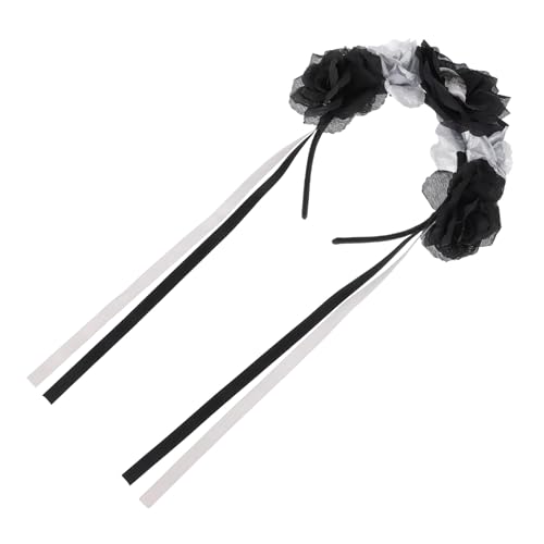 ARTSEWPLY Silbernes Halloween Totenkopf Haarreif mit Rosen Festliches Day Of The Dead Stirnband für Party Braut und Kostüm Einzigartiges Auffälliges Halloween Haar Accessoire ARTSEWPLY Silbernes Halloween Totenkopf Haarreif mit Rosen Festliches Day Of The Dead Stirnband für Party Braut und Kostüm Einzigartiges Auffälliges Halloween Haar Accessoire von ARTSEWPLY