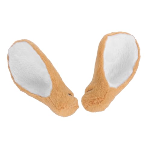 ARTSEWPLY Simulierte Hirschohren Haarteil DIY Haarschmuck Langlebiges Stirnband für Karneval Festival Kostümparty Braune Dekorative Kopfbedeckung ARTSEWPLY Simulierte Hirschohren Haarteil DIY Haarschmuck Langlebiges Stirnband für Karneval Festival Kostümparty Braune Dekorative Kopfbedeckung von ARTSEWPLY