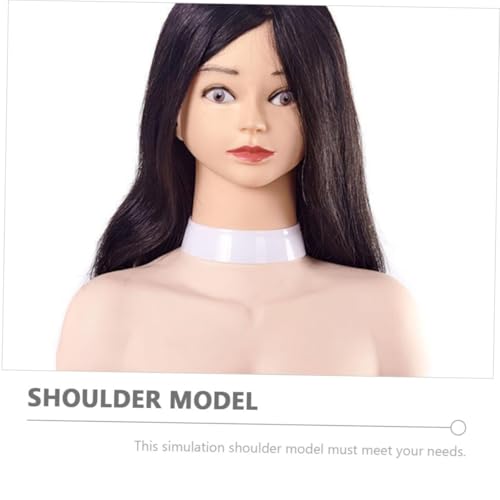 ARTSEWPLY Simuliertes Schultermodell mit Realistischem Design Praktische für Friseursalons und Medizinische Übung Langlebiges Modellgestell für Training und Demonstration Geeignet für Ärzte von ARTSEWPLY