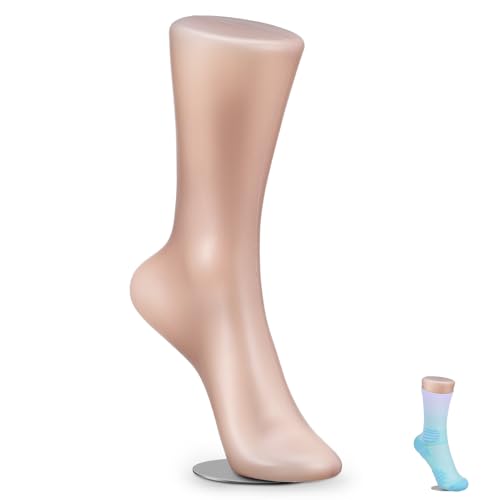 ARTSEWPLY Sock Model Fuß Display Form Magnetisches Fußmannequin für Socken Schmuck und Schuhe Realistische Darstellung Vielseitig Einsetzbar mit Magnetischem Boden und Feiner Verarbeitung von ARTSEWPLY