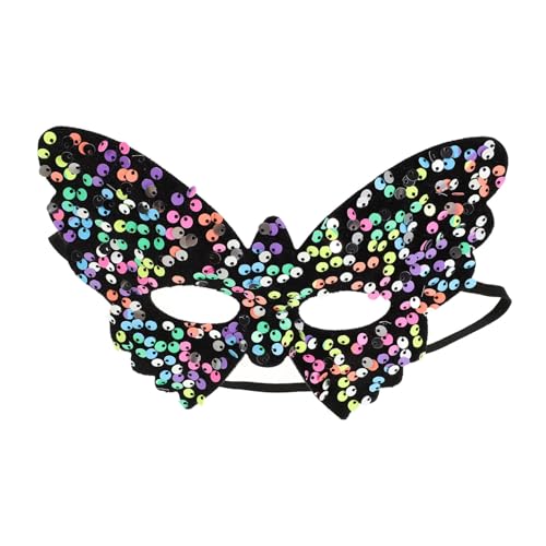ARTSEWPLY Venetian Masquerade Maske Damen Pailletten Schimmernd Leicht Anzuziehen Für Karneval Halloween Maskenball Cosplay Themed Events ARTSEWPLY Venetian Masquerade Maske Damen Pailletten Schimmernd Leicht Anzuziehen Für Karneval Halloween Maskenball Cosplay Themed Events von ARTSEWPLY