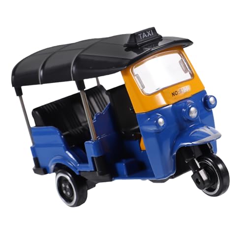 ARTSEWPLY Vintage Miniatur Tricycle Modell aus Retro Dreirad Dekoration für Schreibtisch und Wohnzimmer Detailreiches Thai Modell in Blau für Sammler und Autoenthusiasten ARTSEWPLY Vintage Miniatur Tricycle Modell aus Retro Dreirad Dekoration für Schreibtisch und Wohnzimmer Detailreiches Thai Modell in Blau für Sammler und Autoenthusiasten von ARTSEWPLY