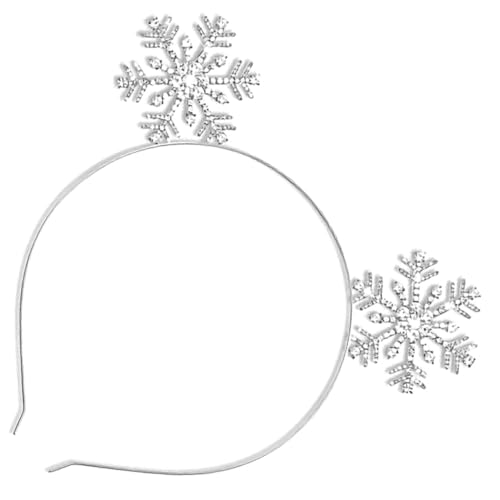 ARTSEWPLY Weihnachtlicher Schneeflocken Haarreif Metall Stirnband Festlich Glänzend Damen Party Haaraccessoire für Weihnachten Halloween Neujahr Karneval ARTSEWPLY Weihnachtlicher Schneeflocken Haarreif Metall Stirnband Festlich Glänzend Damen Party Haaraccessoire für Weihnachten Halloween Neujahr Karneval von ARTSEWPLY