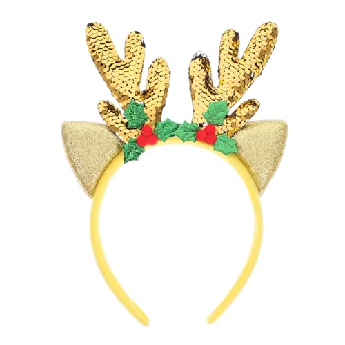 ARTSEWPLY Weihnachtsstirnband Rentiergeweih Haarreif mit Elchohren Langlebig für Weihnachten Karneval Party Festlicher Haarschmuck Farblich Sortiert Komfortabel zu Tragen ARTSEWPLY Weihnachtsstirnband Rentiergeweih Haarreif mit Elchohren Langlebig für Weihnachten Karneval Party Festlicher Haarschmuck Farblich Sortiert Komfortabel zu Tragen von ARTSEWPLY
