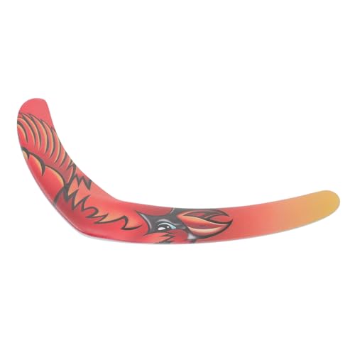 ARTSEWPLY Zurückkehrender Wurfkreis Rot für Outdoor Sportspiele Erwachsene und Wurfspielzeug für Einfache Handhabung und Familienaktivitäten von ARTSEWPLY