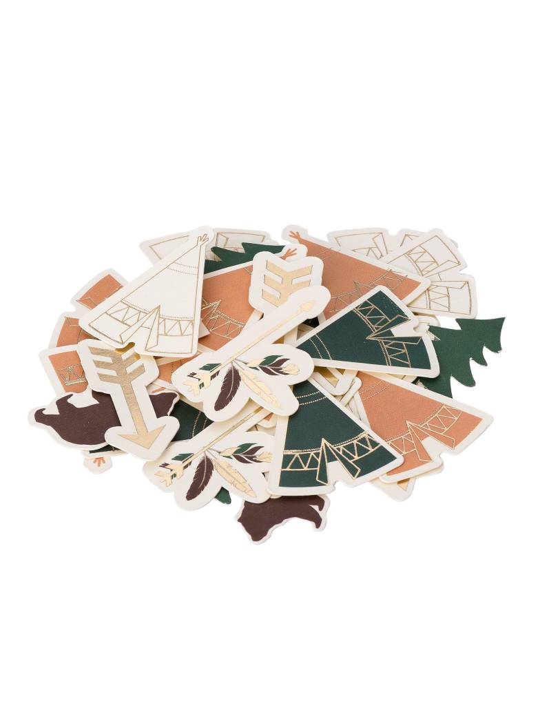 100 Tischkonfetti Indian Forest 3 bis 5 cm 100 Tischkonfetti Indian Forest 3 bis 5 cm von ARTYFETES