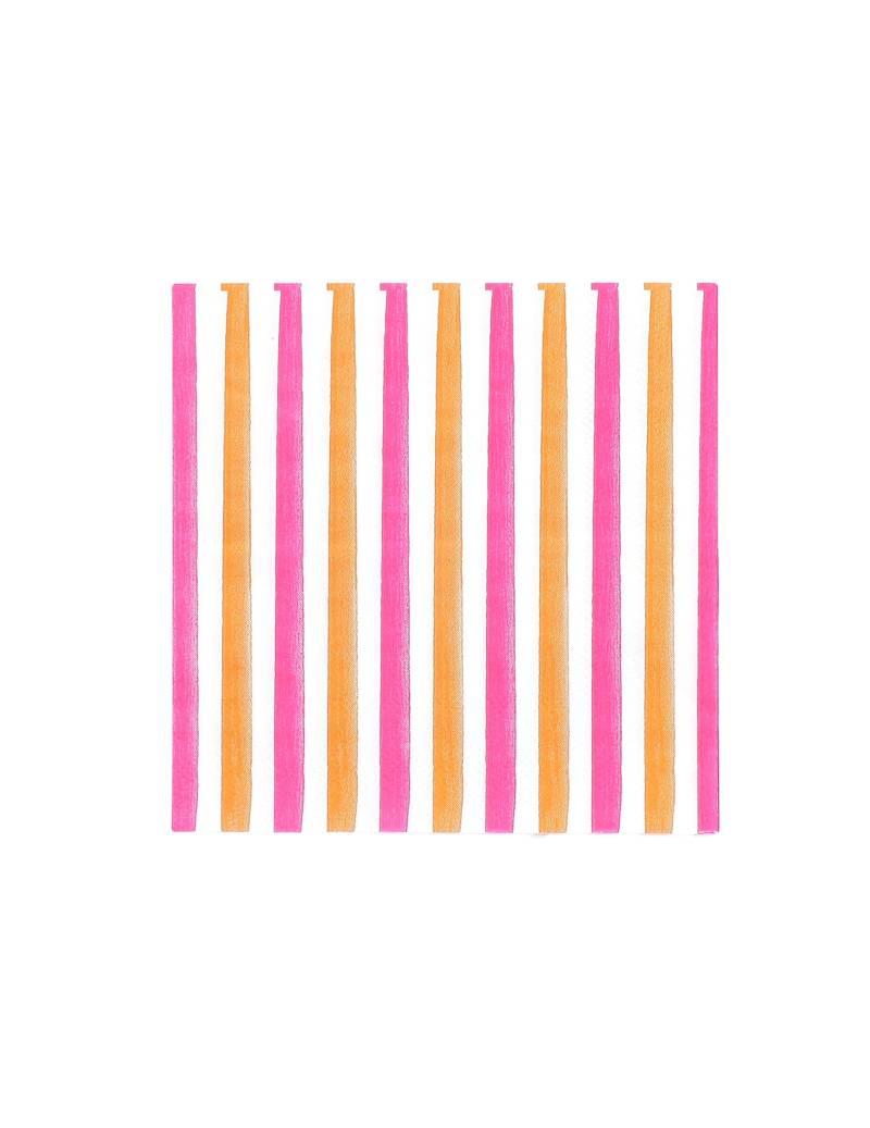 20 kleine Papierservietten Pink Limonade Cocktail-Servietten 24 x 24 cm 20 kleine Papierservietten Pink Limonade Cocktail-Servietten 24 x 24 cm von ARTYFETES