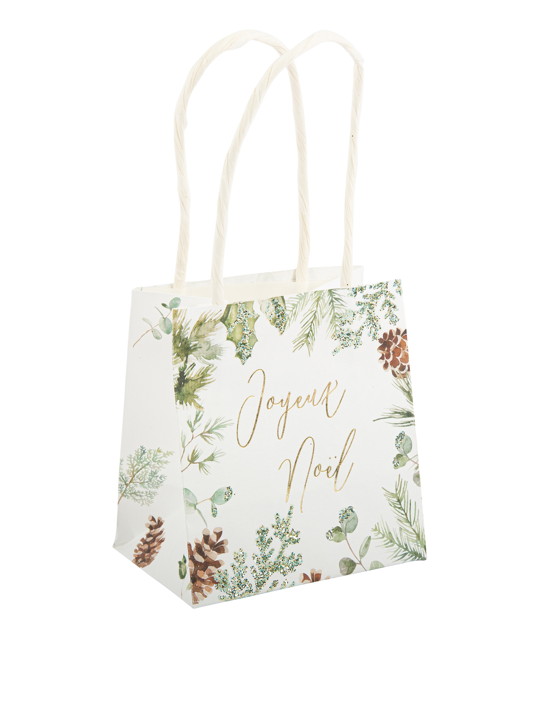 4 Geschenktüten Frohe Weihnachten Zauberwald mit Henkeln 4 Geschenktüten Frohe Weihnachten Zauberwald mit Henkeln von ARTYFETES