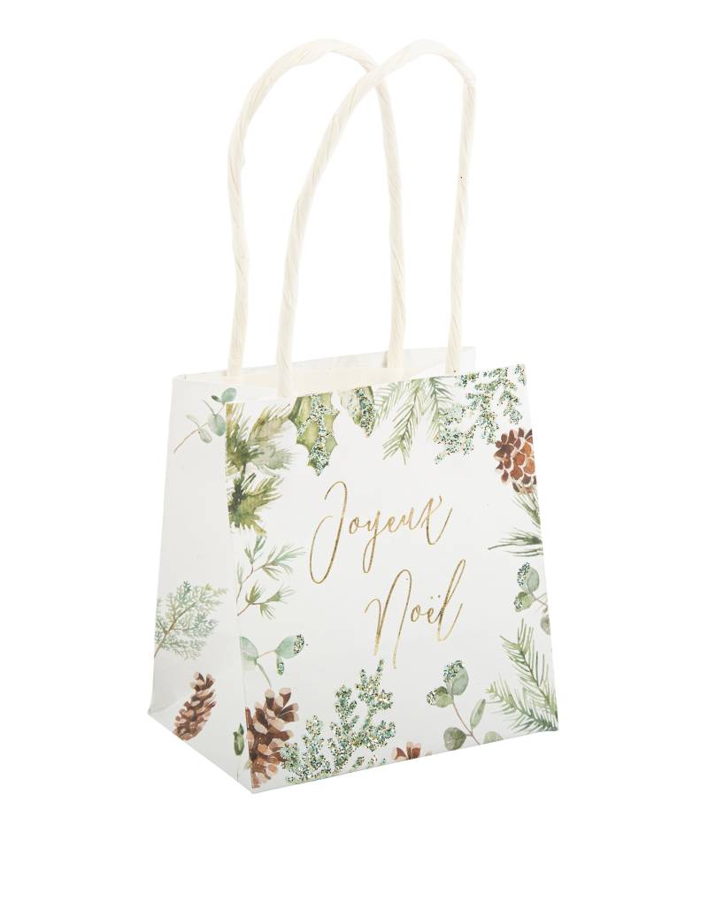 4 Geschenktüten Frohe Weihnachten Zauberwald mit Henkeln 4 Geschenktüten Frohe Weihnachten Zauberwald mit Henkeln von ARTYFETES
