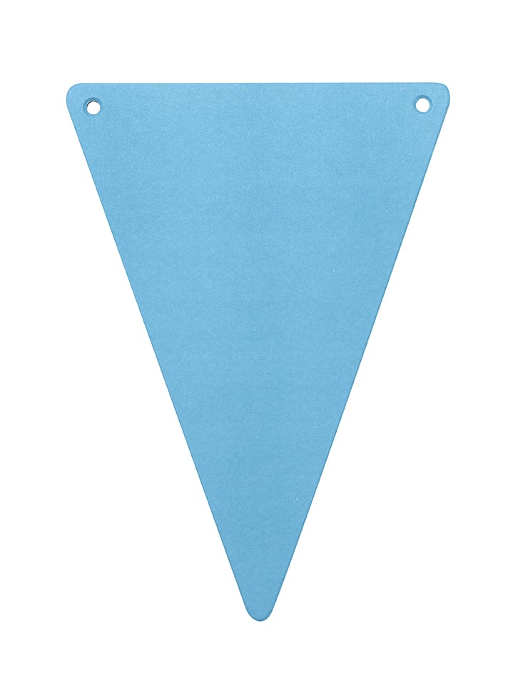 5 Wimpel Pappe DIY Türkis von ARTYFETES