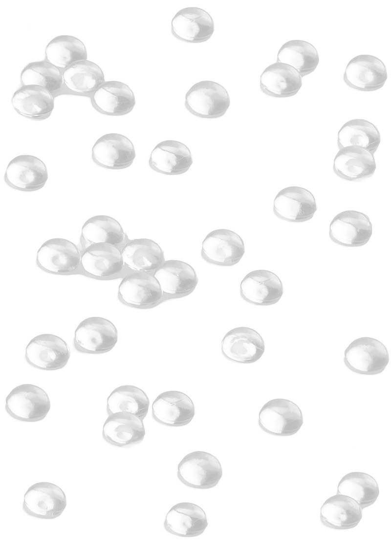 Deko Tautropfen Transparent Perlen-Pot 120 g von ARTYFETES