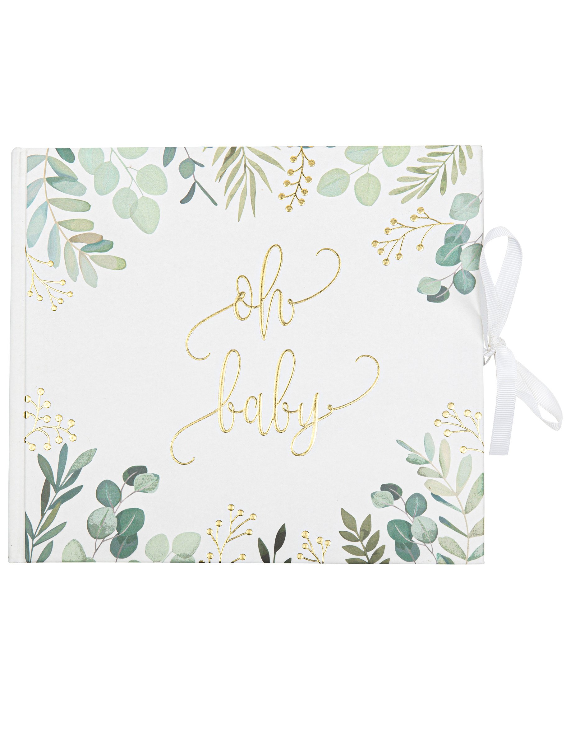 Gästebuch Oh Baby Eukalyptus 22 x 19 cm von ARTYFETES