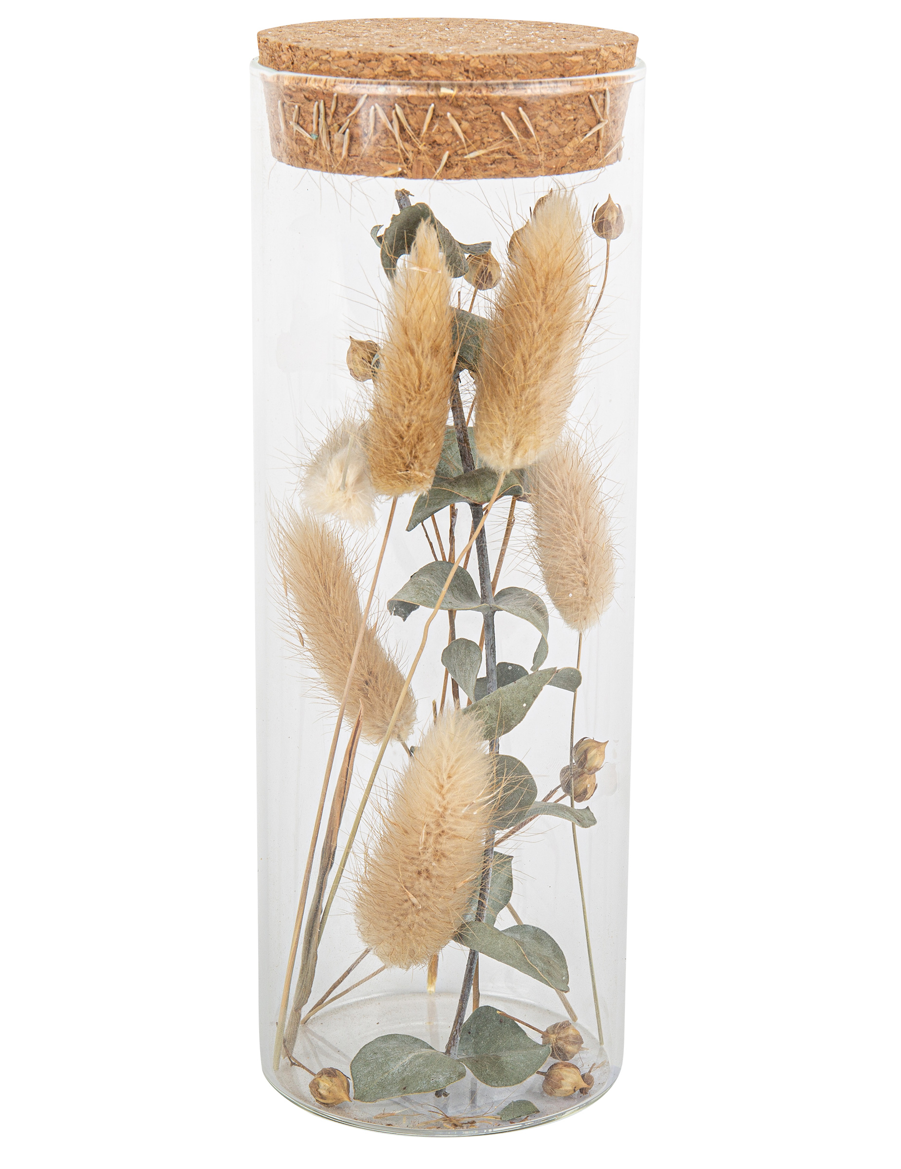 Glas mit Kunstplfanzen 18,5 cm Glas mit Kunstplfanzen 18,5 cm von ARTYFETES