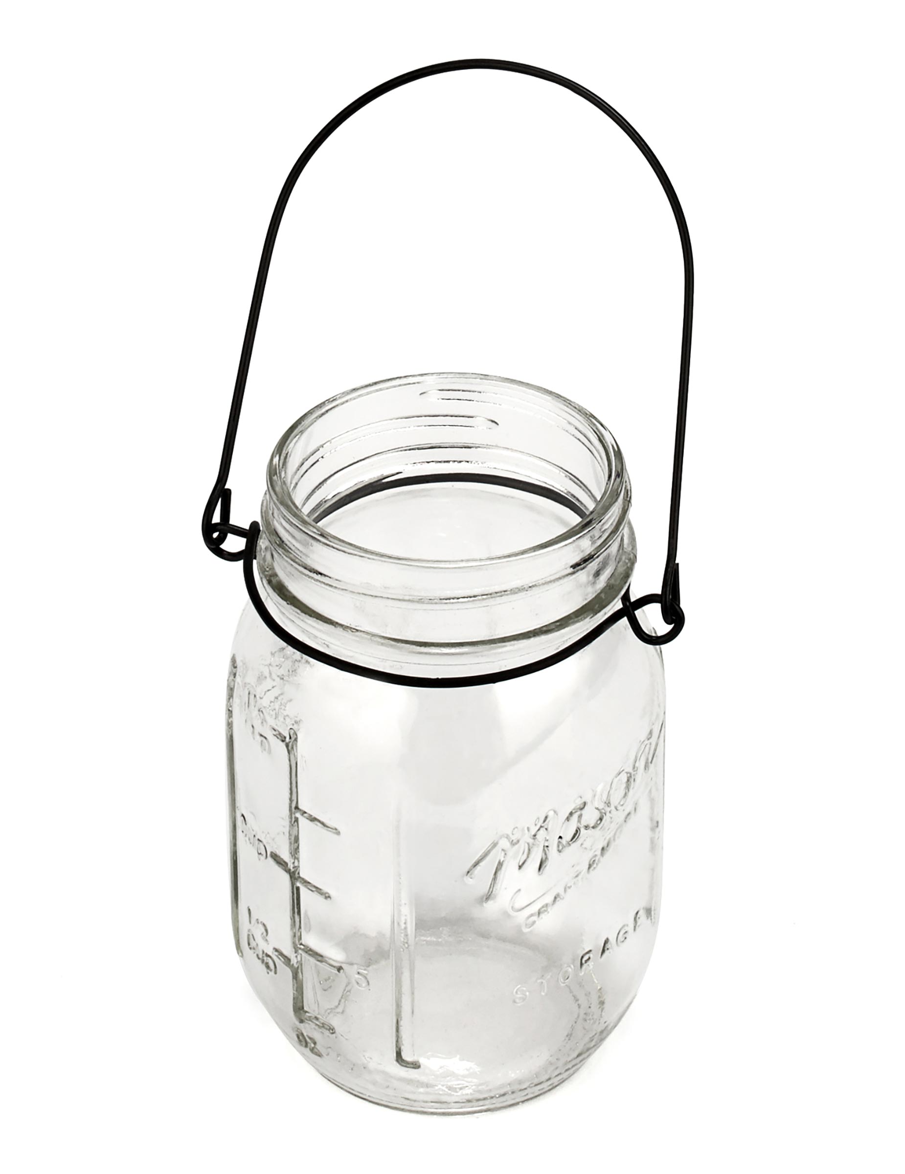 Glasvase Mason Jar 13 cm von ARTYFETES