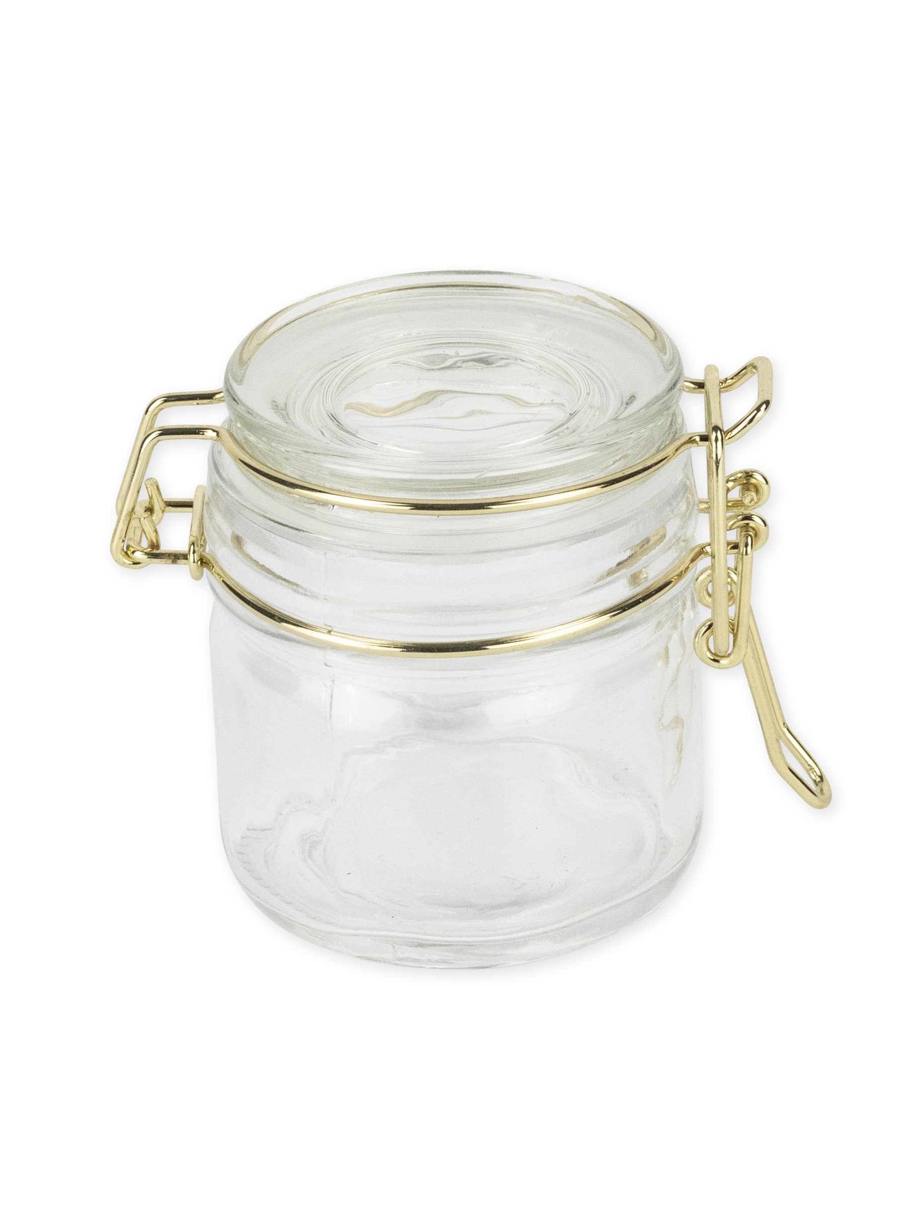 Goldenes Einmachglas 6,5 x 7 cm 100 ml aus Glas Goldenes Einmachglas 6,5 x 7 cm 100 ml aus Glas von ARTYFETES