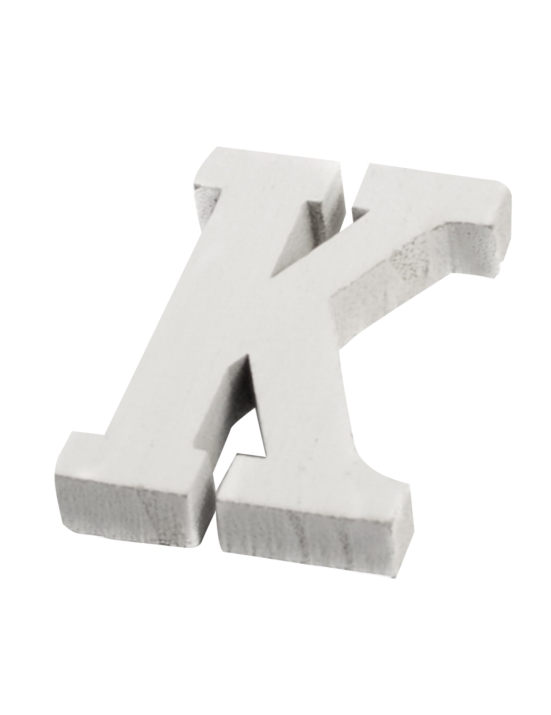 Kleine weiße Holz-Buchstabe K 5 cm für Hochzeitsdeko Kleine weiße Holz-Buchstabe K 5 cm für Hochzeitsdeko von ARTYFETES