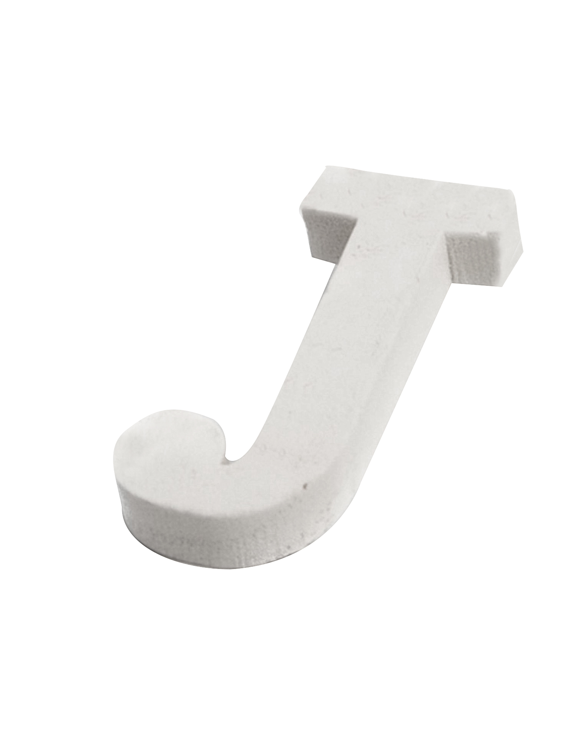 Kleiner Holzbuchstabe J in Weiß 5 cm für Deko Kleiner Holzbuchstabe J in Weiß 5 cm für Deko von ARTYFETES