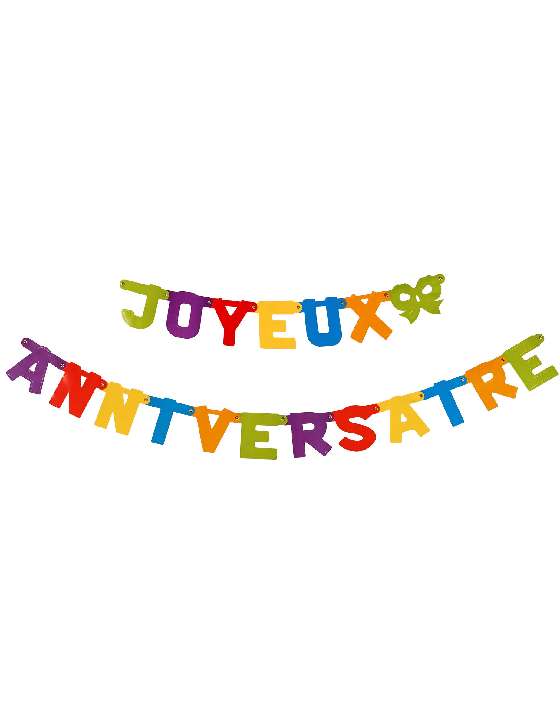 Schrift-Girlande Party-Deko bunt 3m Schrift-Girlande Party-Deko bunt 3m von ARTYFETES