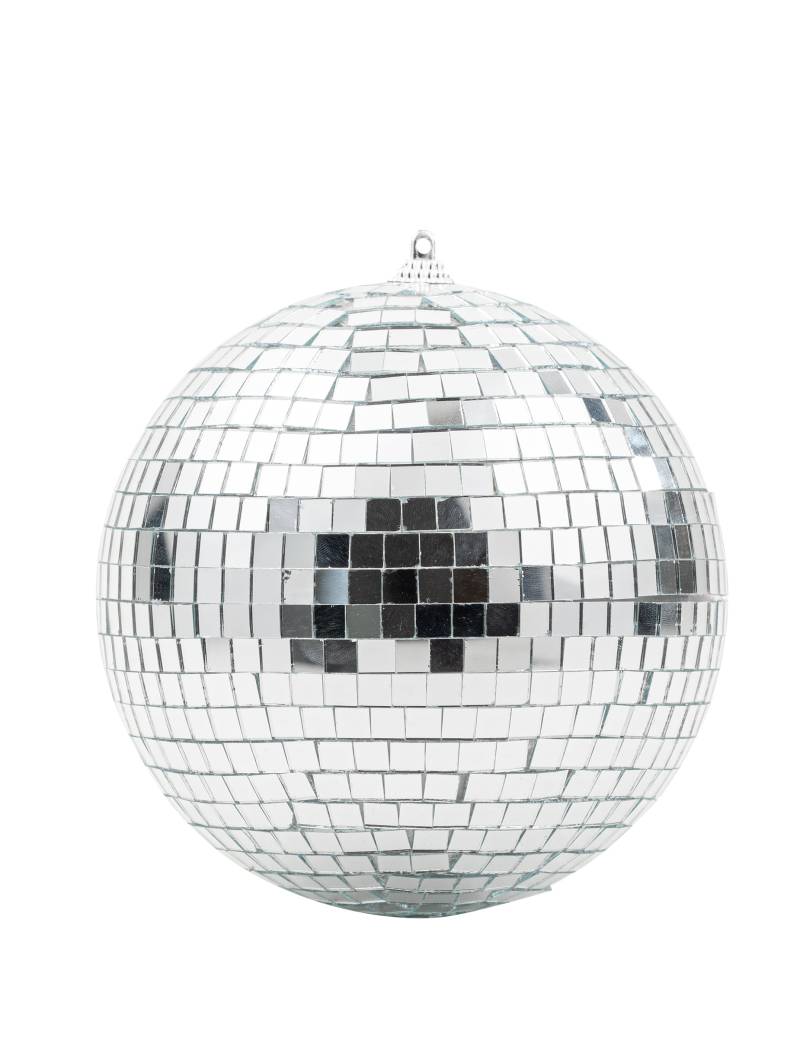 Spiegelkugel zum Aufhängen Silber 16cm Disco-Deko Glas-Mosaik Spiegelkugel zum Aufhängen Silber 16cm Disco-Deko Glas-Mosaik von ARTYFETES