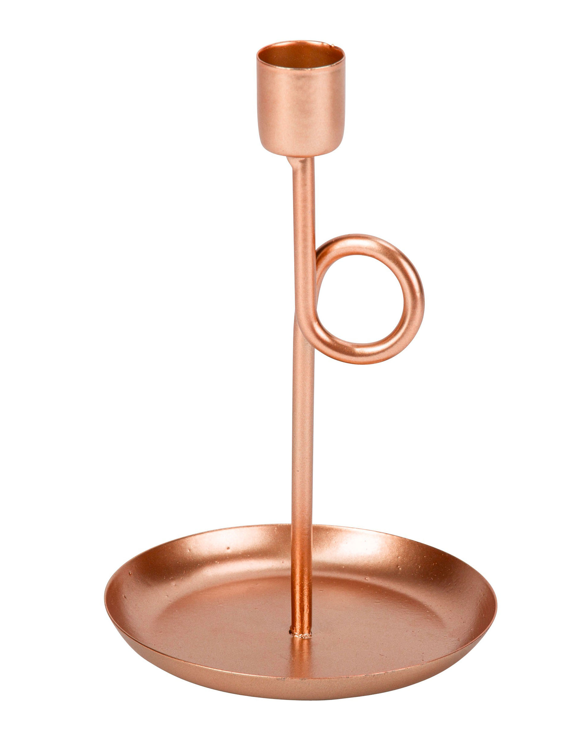 Stilvoller Kerzenständer für Festlichkeiten roségold 16,5 cm Stilvoller Kerzenständer für Festlichkeiten roségold 16,5 cm von ARTYFETES